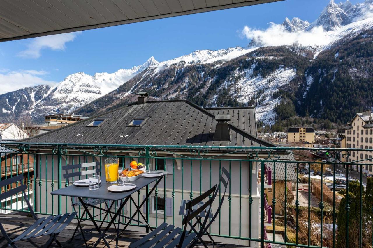 Le Panoramic Mont Blanc Apartment - Chamonix All Year Ngoại thất bức ảnh