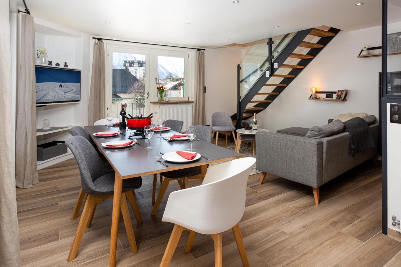Le Panoramic Mont Blanc Apartment - Chamonix All Year Ngoại thất bức ảnh