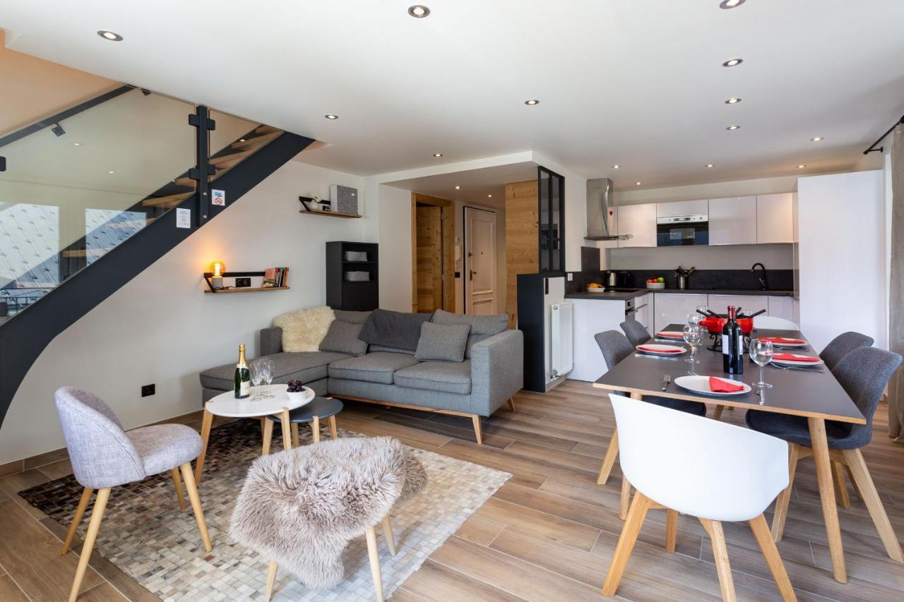 Le Panoramic Mont Blanc Apartment - Chamonix All Year Ngoại thất bức ảnh