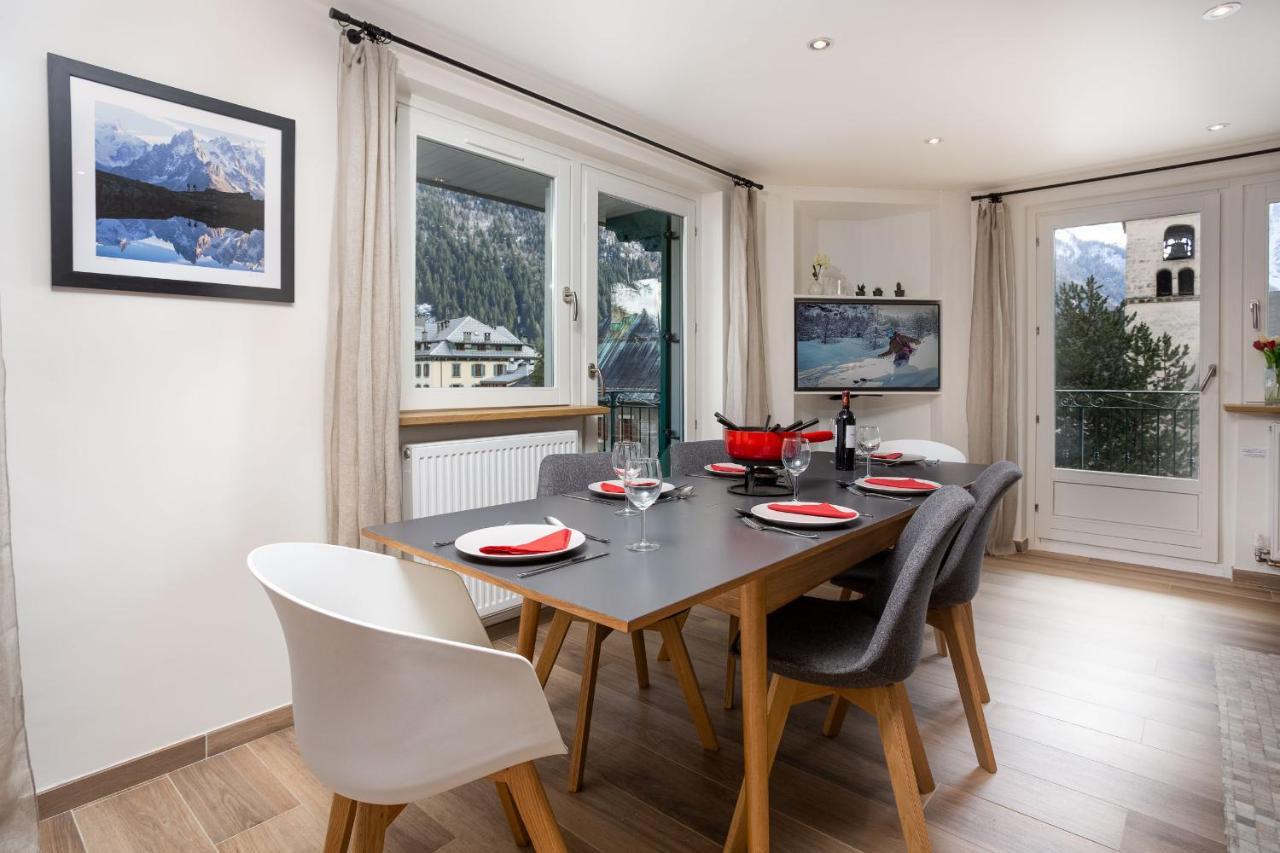 Le Panoramic Mont Blanc Apartment - Chamonix All Year Ngoại thất bức ảnh